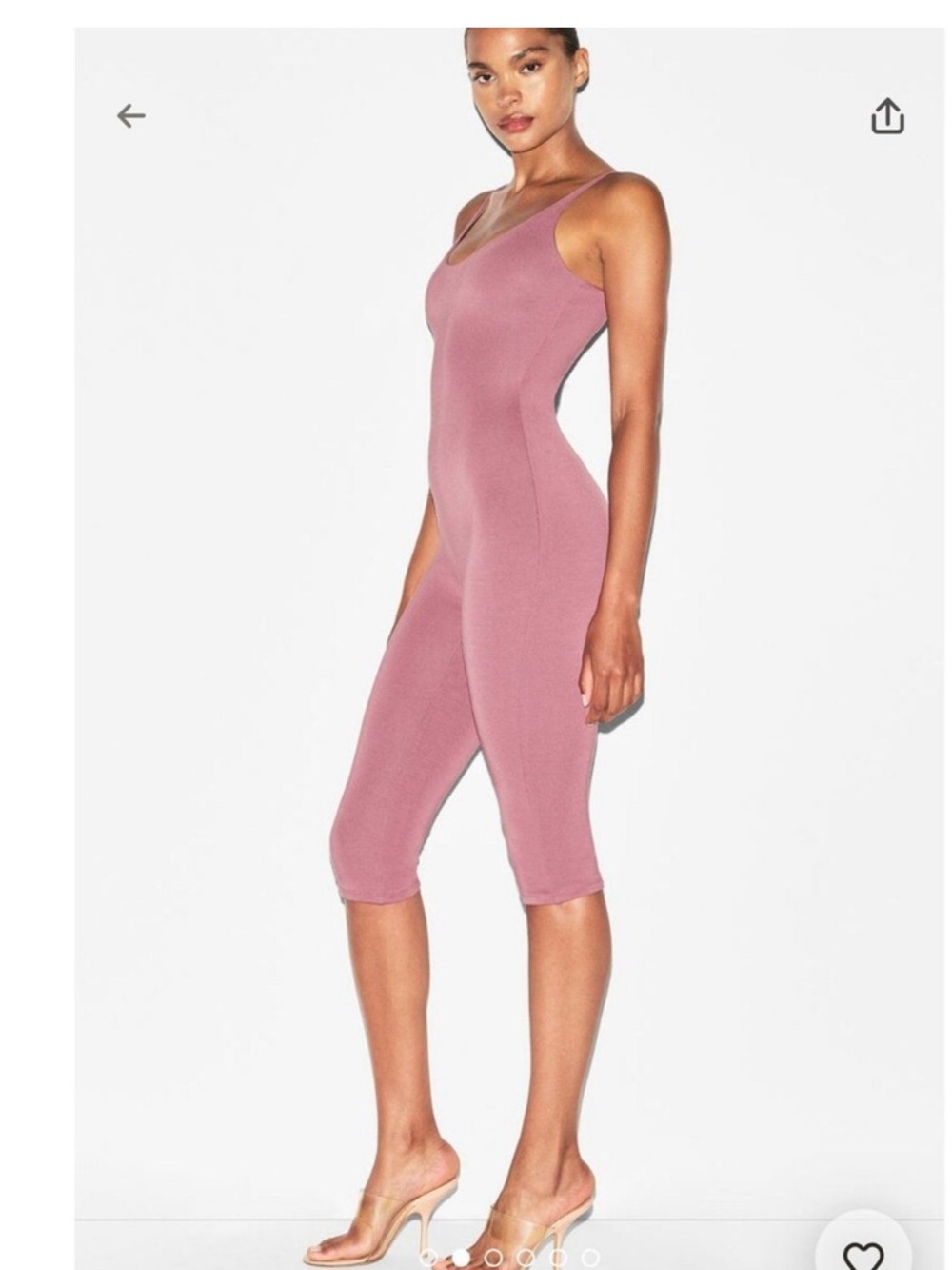 Skims capri catsuit